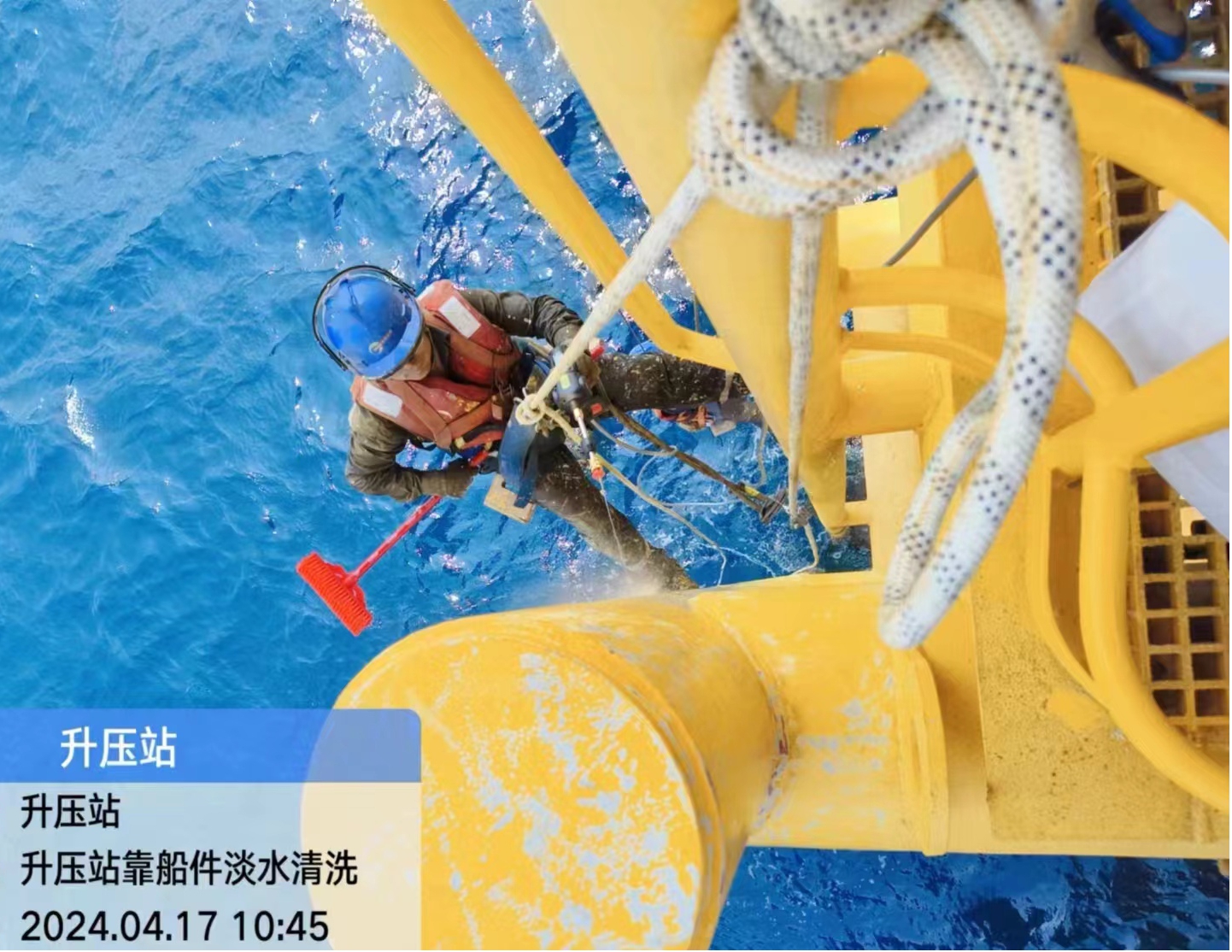 海上風電平台護籠防腐